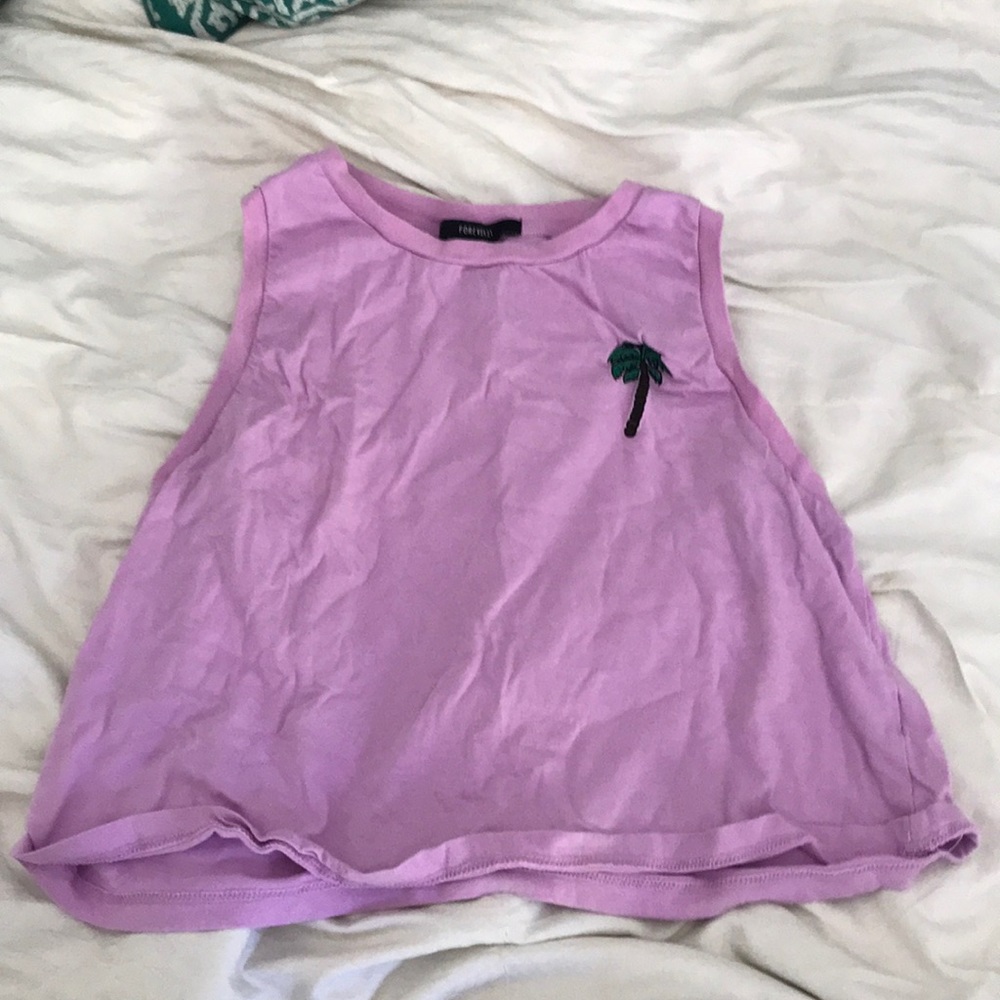 Forever 21 Palm Tree Tank